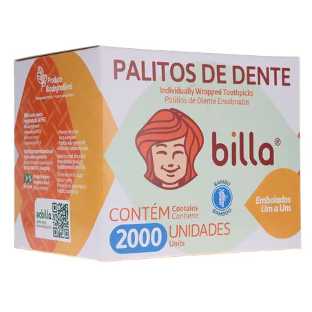 PALITO DENTAL BILLA 2.000 UNIDADES 360-33