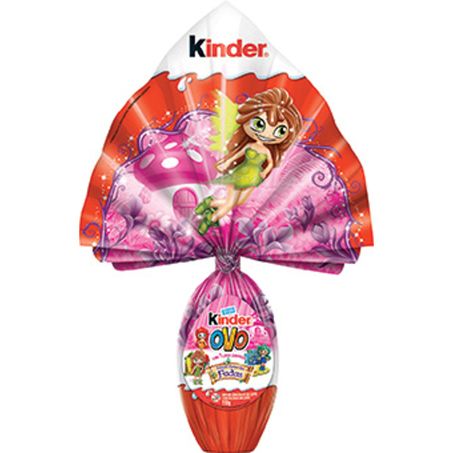 Ovo de chocolate kinder meninas 150g