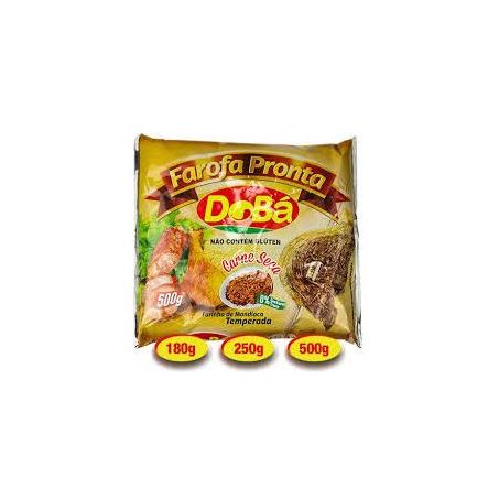 Farofa Pronta 180g Doba Carne Seca
