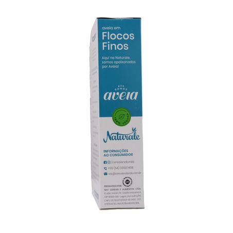 Aveia naturale flocos finos 170g 360-44