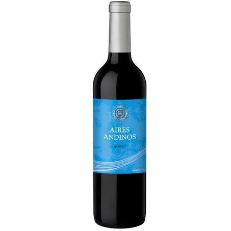 VINHO AIRES ANDINOS MERLOT 750ML