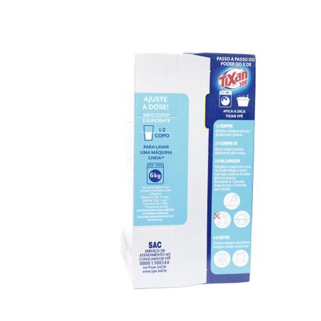 LAVA ROUPAS TIXAN YPE PRIMAVERA GRÁTIS 80G 1,6KG  360-13