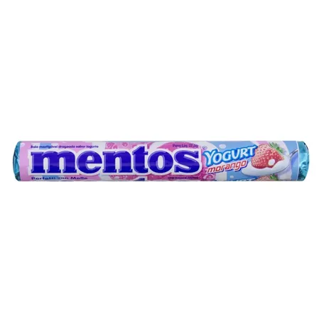 Bala Mentos Iorgurte de Morango 37,5g