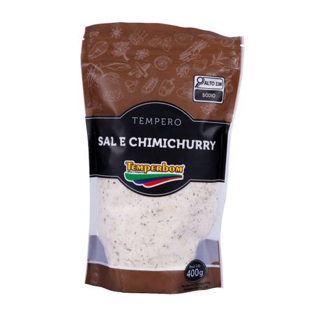 Tempero Temperbom Sal e Chimichurry Sachê 400gr