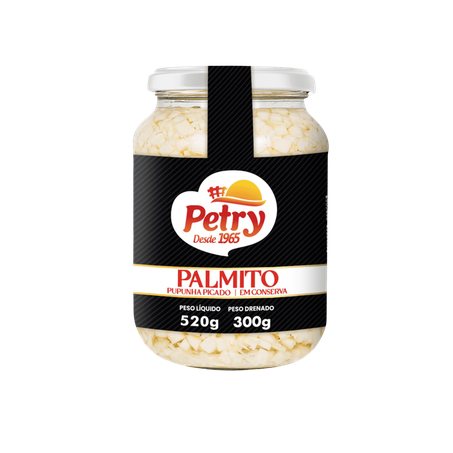 Palmito petry pupunha picado 300g