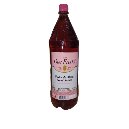 Vinho due fradei rose suave 1,9l