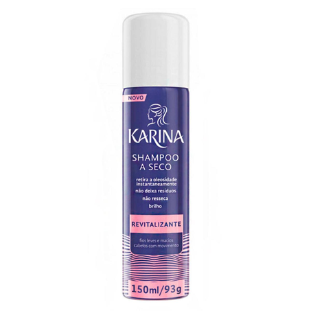 Shampoo a Seco Karina 150ml - Revitalizante