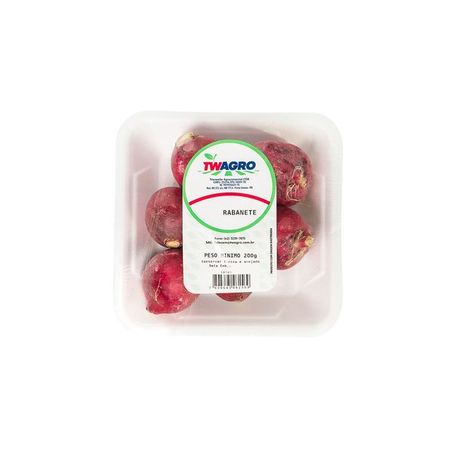 Rabanete tw agro bandeja 200g