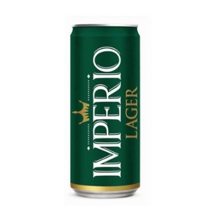 Cerveja Nacional Império Lager Lata 269ML