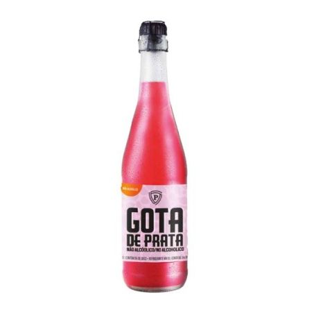 Espumante Gota De Prata Rosado Sem Álcool 660ml 
 
