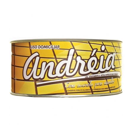 Cera Andreia Amarela Lata 400G