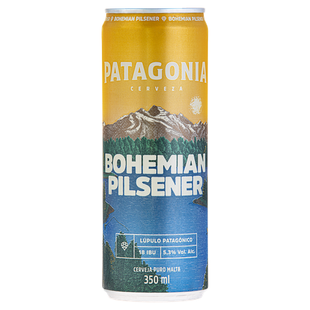 CERVEJA PATAGONIA BOHEMIA PILSEN 350ML