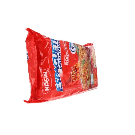 MASSA NISSIN ESPAGUETE C/OVOS T5 500G 360-12