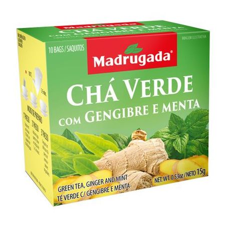 CHA MADRUGADA 15G VERDE C/ GENGIBRE E ME