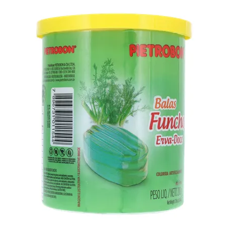 Balas Funcho Erva Doce Pietrobon Pote 200gr 360-33