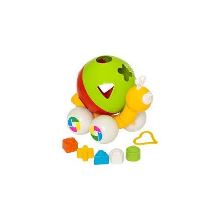 Brinquedo baby didatico caracol