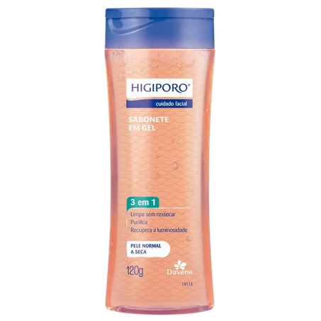 Sabonete Davene Em Gel Higiporo Pele Normal a Seca 120g 
 