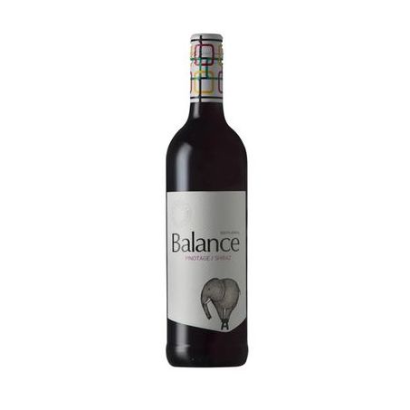 Vinho tinto pinotage e shiraz balance 750ml