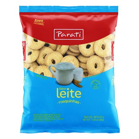 Biscoito rosquinha leite parati