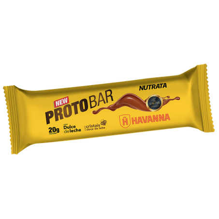 Barra whey nutrata protobar doce de leite havanna 70 g