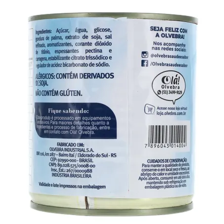 Alimento À Base de Soja Soymilke Sabor Leite Condensado Sem Lactose Lata 330gr 360-23