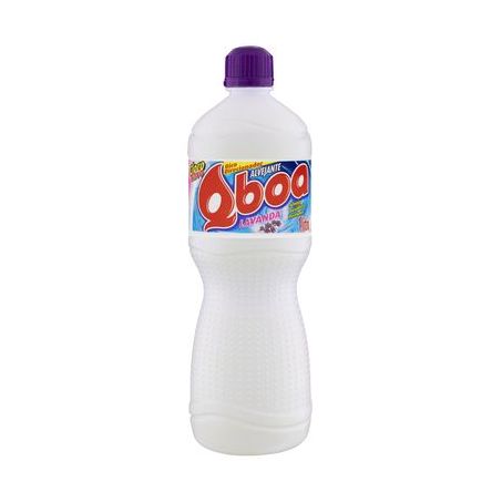 Alvejante com Cloro Qboa Lavanda  Frasco 1lt