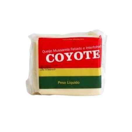 Queijo mussarela fatiado coyote 150g