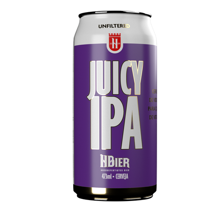 Cerveja hbier juicy ipa 473ml