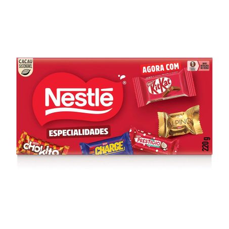 Bombom nestle especialidades 220g
