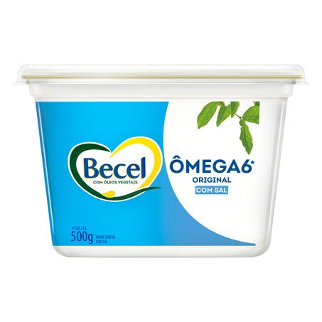 Margarina original com sal becel pote 500g