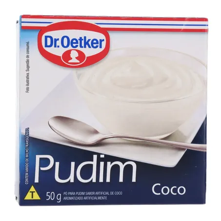 Pó Para Pudim Dr Oetker Coco Caixa 50G 360-35
