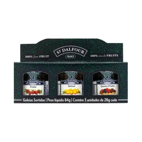 Kit 3 Geléias Dalfour Sortidas 84g 360-1