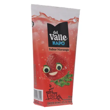 Suco Kapo Del Valle Fruta Morango 200ml 360-33