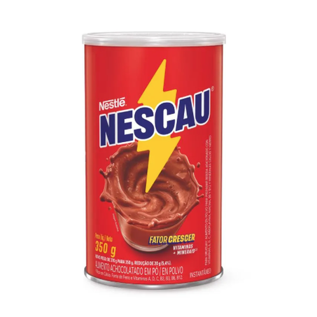 ACHOCOLATADO EM PO LATA NESCAU 350G