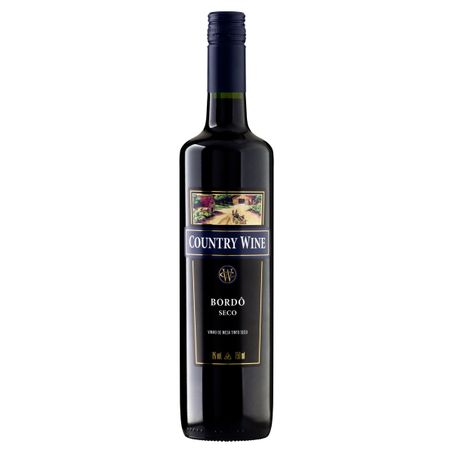 VINHO TINTO SECO COUNTRY WINE BORDÔ