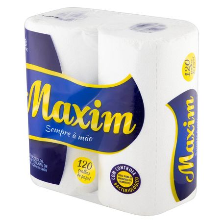 TOALHA PAP MAXIM COZINHA FOL DUPL PT.2UN 360-1