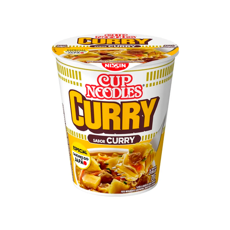 Macarrão instantaneo cup noodles curry 70g