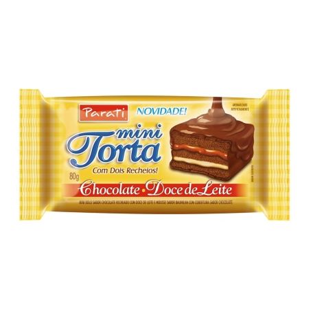 Mini torta parati 80gr choc doce leite