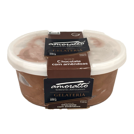 Sorvete Amoratto Gelateria Chocolate 1l