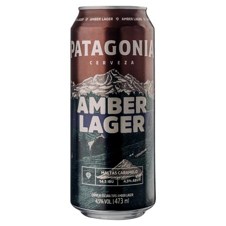 Cerveja Patagonia 473ml - Amber Lager - Lata