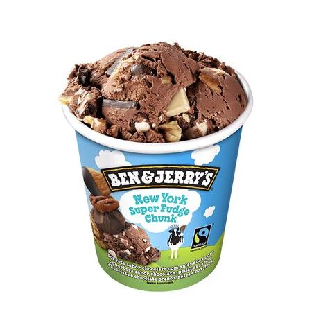 Sorvete ben jerrys ny fudge chunk 458ml