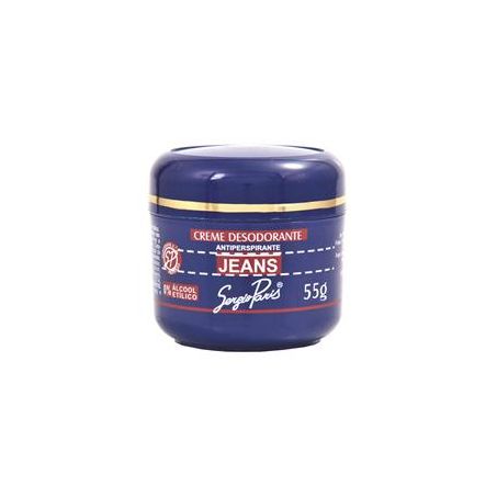 Antitranspirante em creme sergio paris jeans 55g