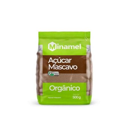 Açúcar mascavo minamel pacote 500g