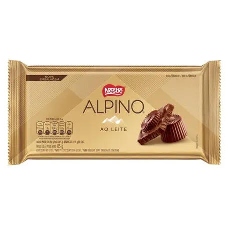 Chocolate nestle alpino 85g