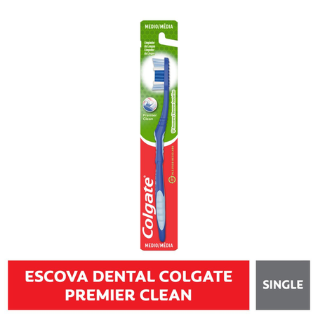 Escova Dental Colgate Premier Clean - Com 1 Escova