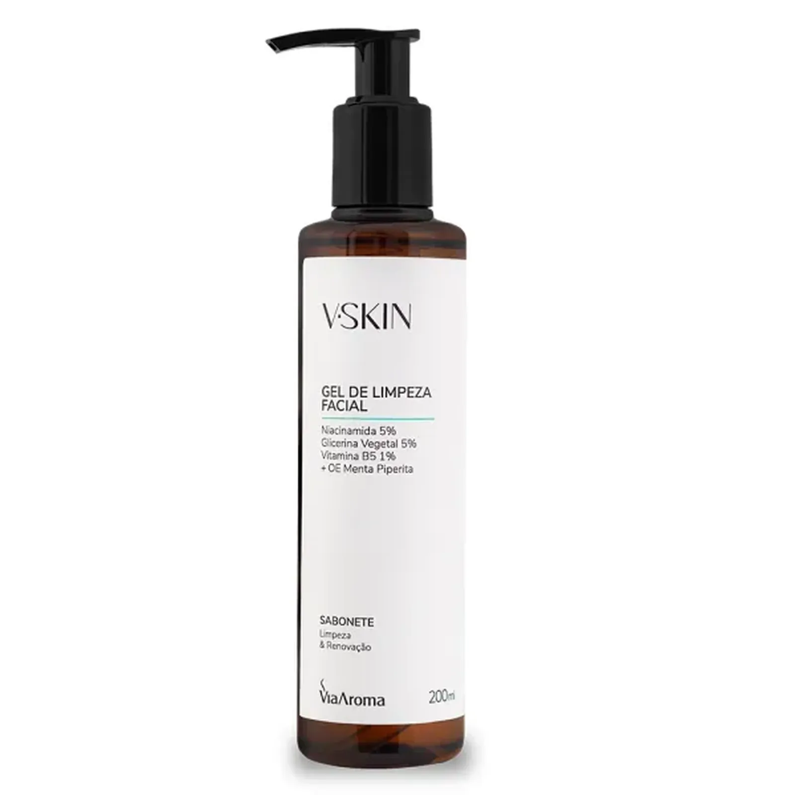 Sabonete de Limpeza Facial Via Aroma V.SKIN 200ml