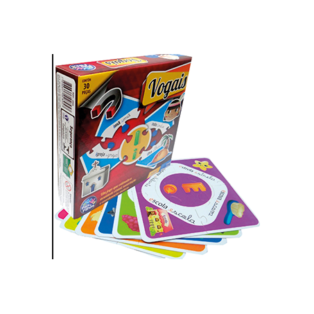 JOGO PAIS & FILHOS BRINCAR APRENDER VOGAIS REF.2895