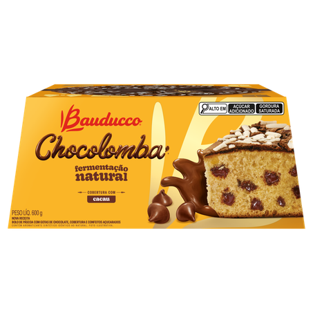 Chocolomba Bauducco Cobertura com Cacau 600G