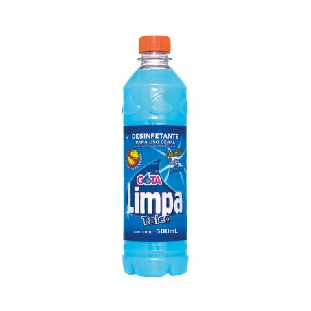 Desinf.gota limpa 500ml talco