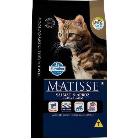 Matisse salmao e arroz 7,5kg